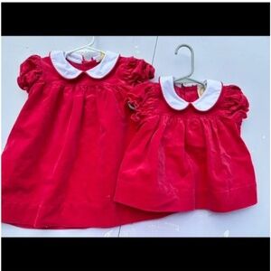 Beaufort bonnet Christmas dress